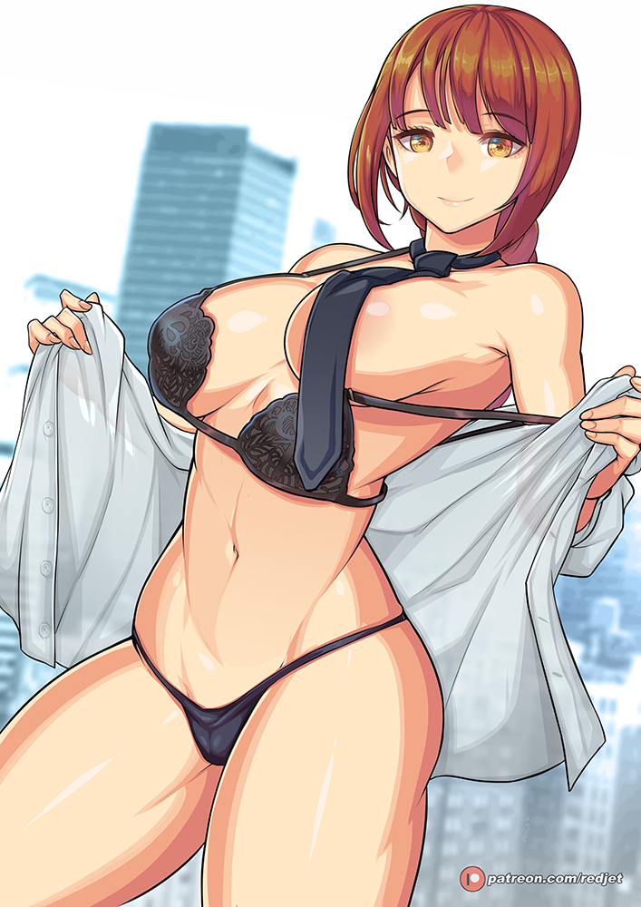 makima (chainsaw man) drawn by redjet