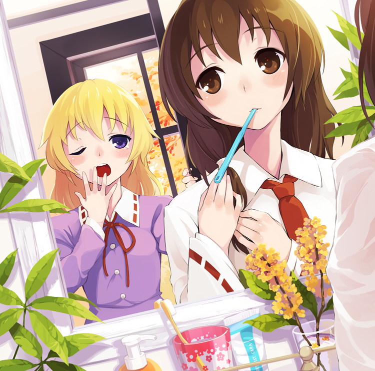 usami renko and maribel hearn (touhou) drawn by oryo_(oryo04)