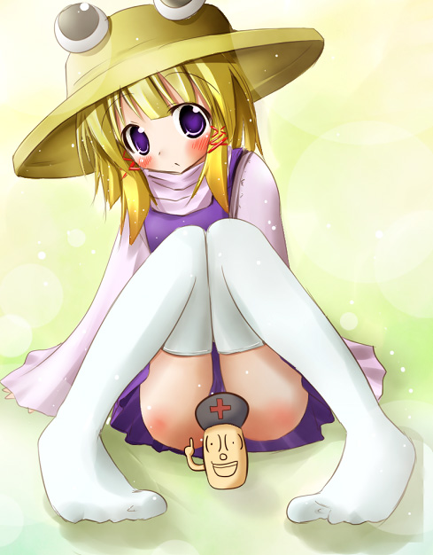 moriya suwako and yagokoro (touhou) drawn by scarlet_(studioscr)