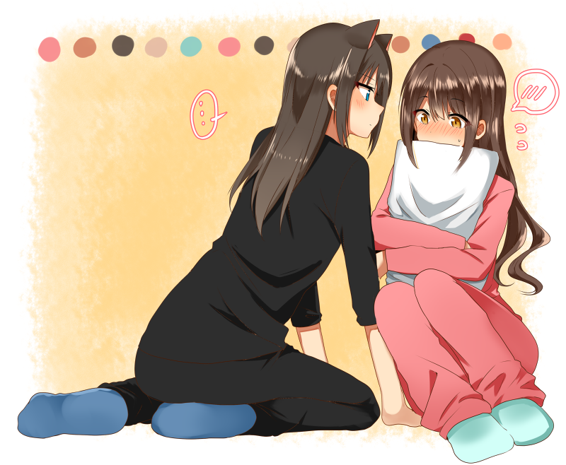 shibuya rin and shimamura uzuki (idolmaster and 1 more) drawn by tarachine