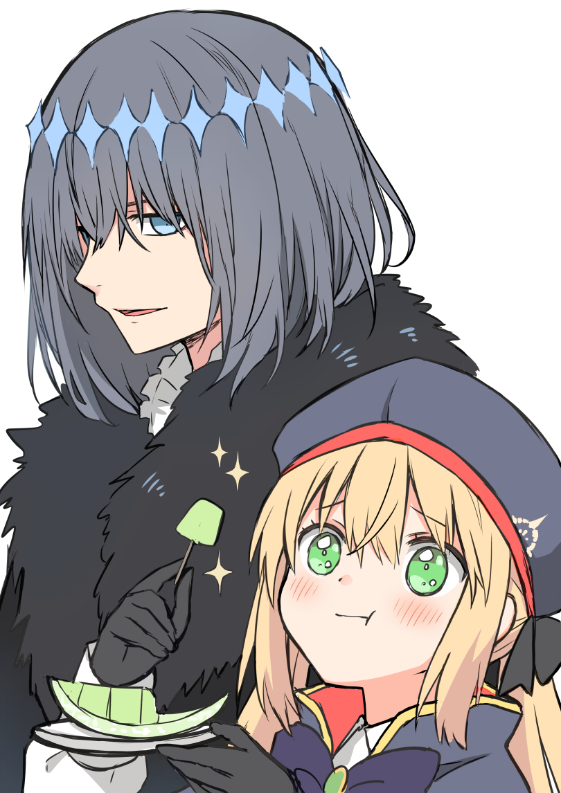 artoria pendragon, artoria caster, and oberon (fate and 1 more) drawn by yoyo_9ea