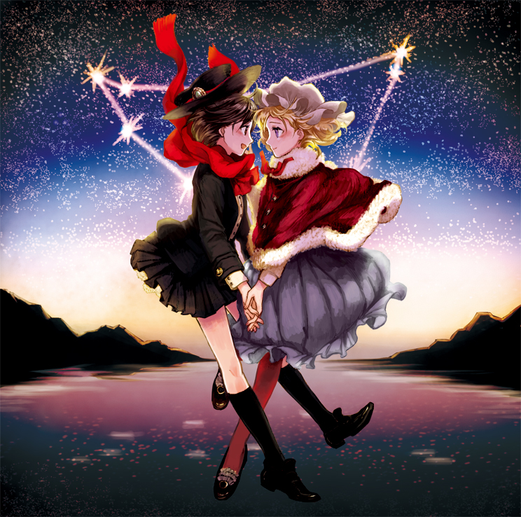 usami renko and maribel hearn (touhou) drawn by sugi