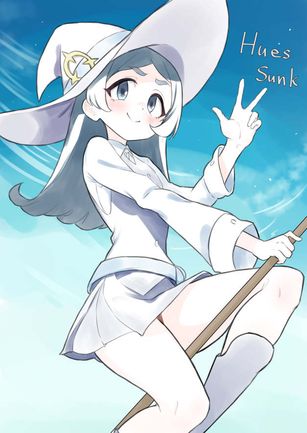 barbara parker (little witch academia) drawn by hues_sunk