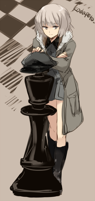 huberta von bonin (world witches series) drawn by kodamari