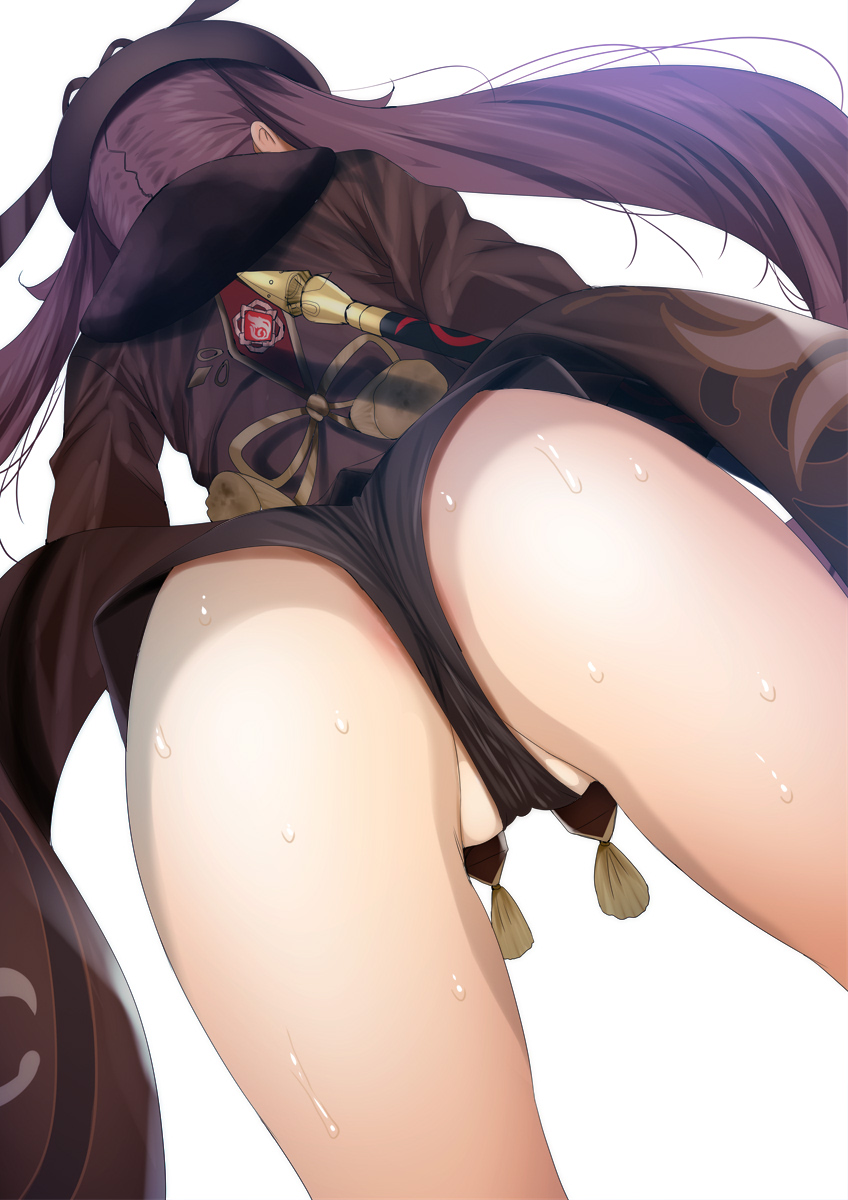 hu tao (genshin impact) drawn by fumihiko_(fu_mihi_ko)