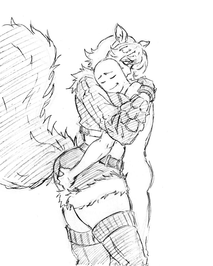 squirrel girl (marvel and 1 more) drawn by rakusakugk