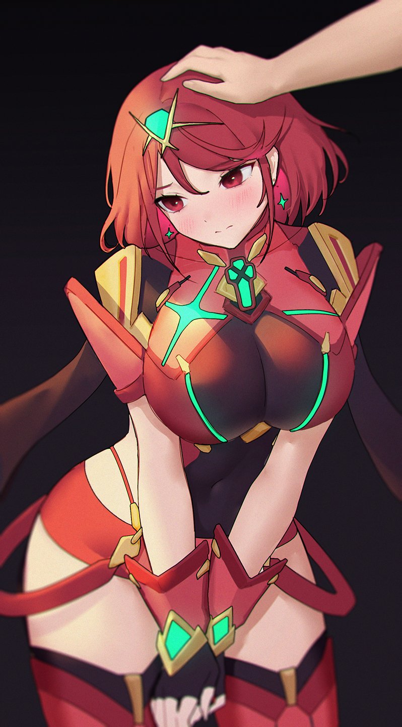 pyra (xenoblade chronicles and 1 more) drawn by siun
