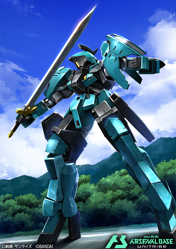 graze ritter (gundam and 2 more) drawn by kenko_(a143016)