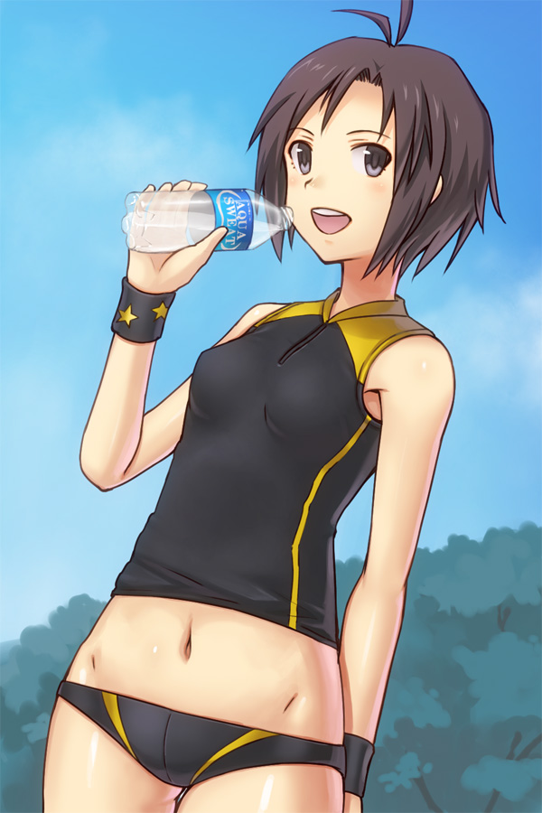 kikuchi makoto (idolmaster and 1 more) drawn by hashi