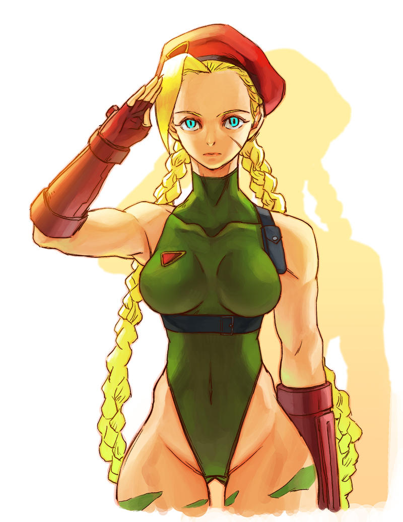 cammy white (street fighter and 1 more) drawn by catlawthemu