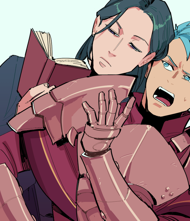 linhardt von hevring and caspar von bergliez (fire emblem and 1 more) drawn by fishuuuu