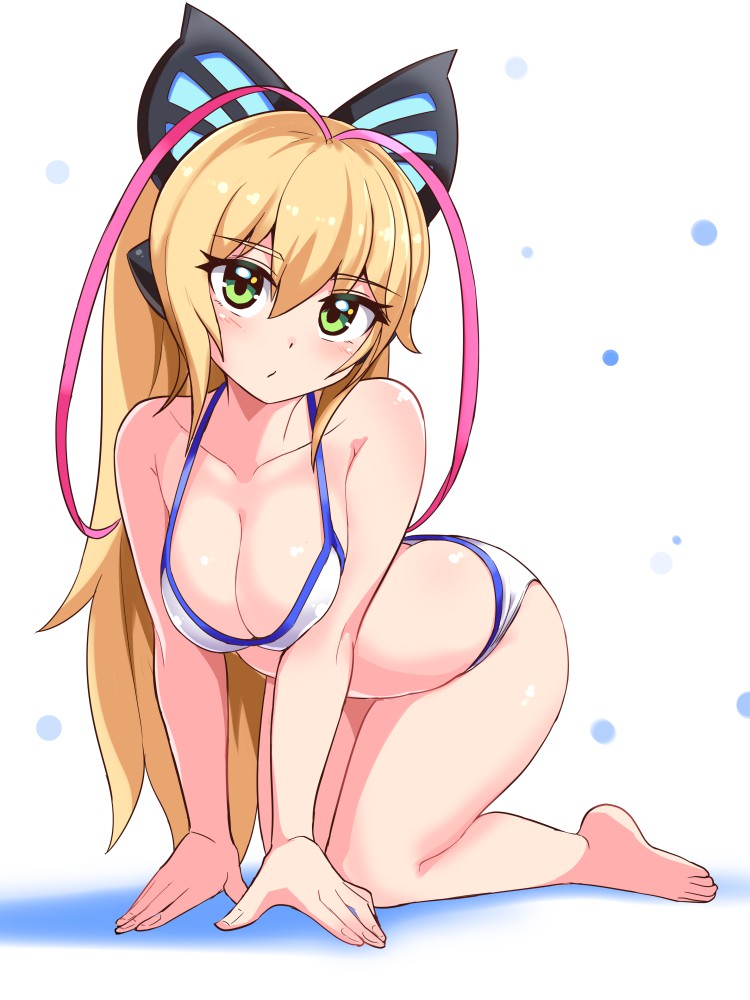 lumen (azure striker gunvolt and 1 more) drawn by cougar_(cougar1404)
