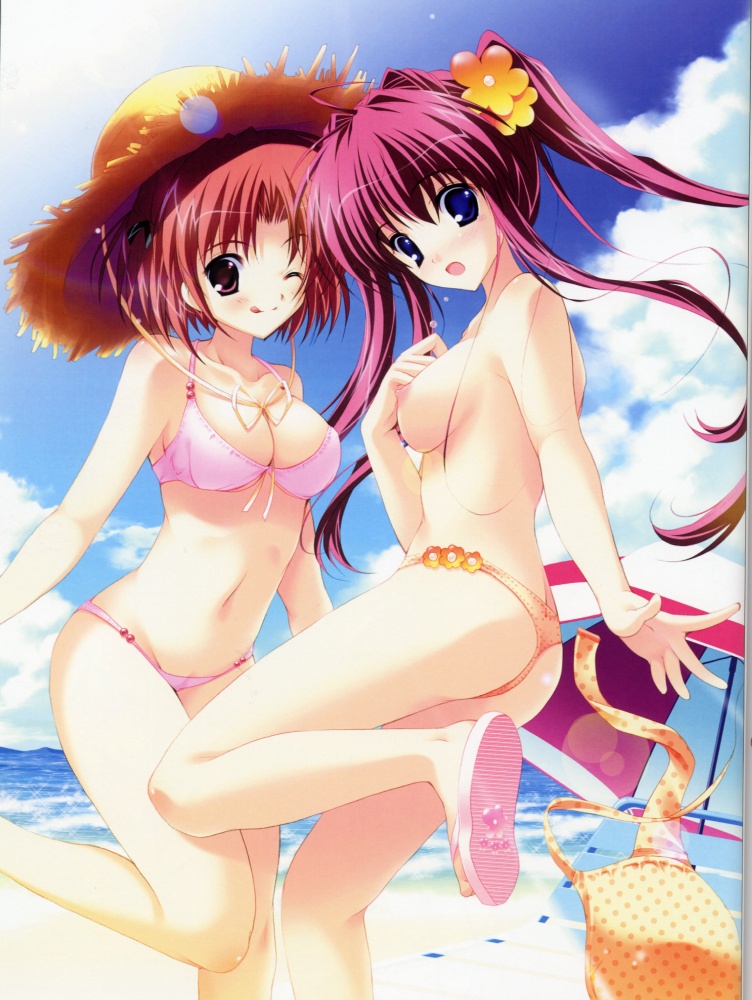 asakura nanao and hagiwara tomoe (lyrical lyric) drawn by mikeou