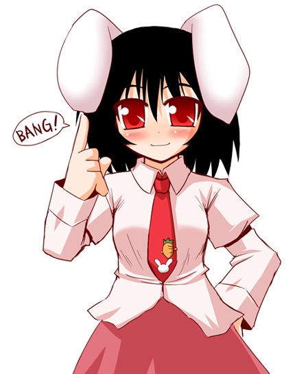 reisen udongein inaba and inaba tewi (touhou) drawn by arayama_reiichi