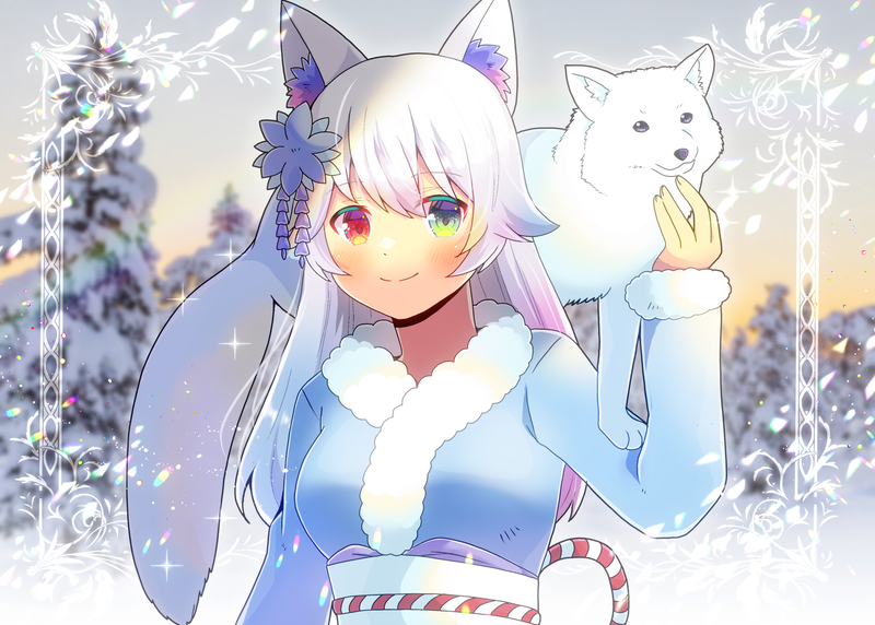 yawayuki sakura (indie virtual youtuber) drawn by kou_hiyoyo