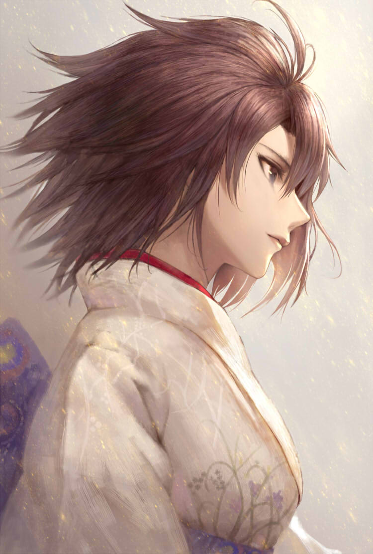 ryougi shiki and void shiki (kara no kyoukai) drawn by norari_kuno