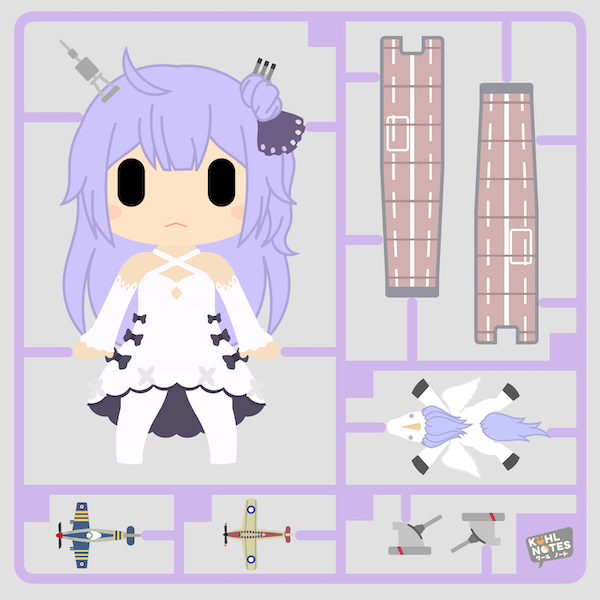 unicorn (azur lane) drawn by kuhl-notes