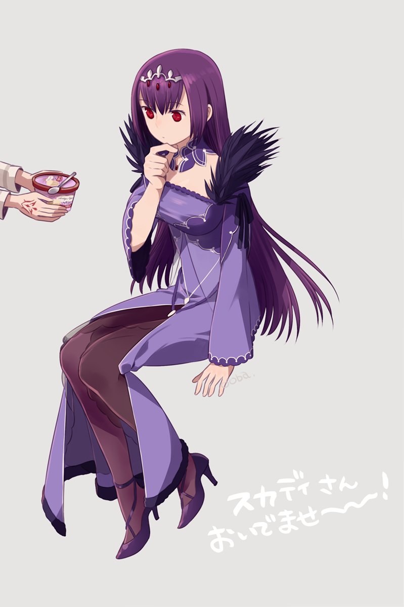 fujimaru ritsuka, scathach, and scathach skadi (fate and 1 more) drawn by ooba