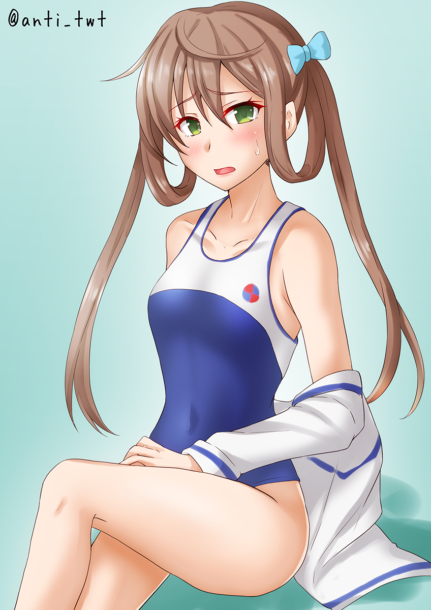 asagumo (kantai collection and 1 more) drawn by anti_(untea9)