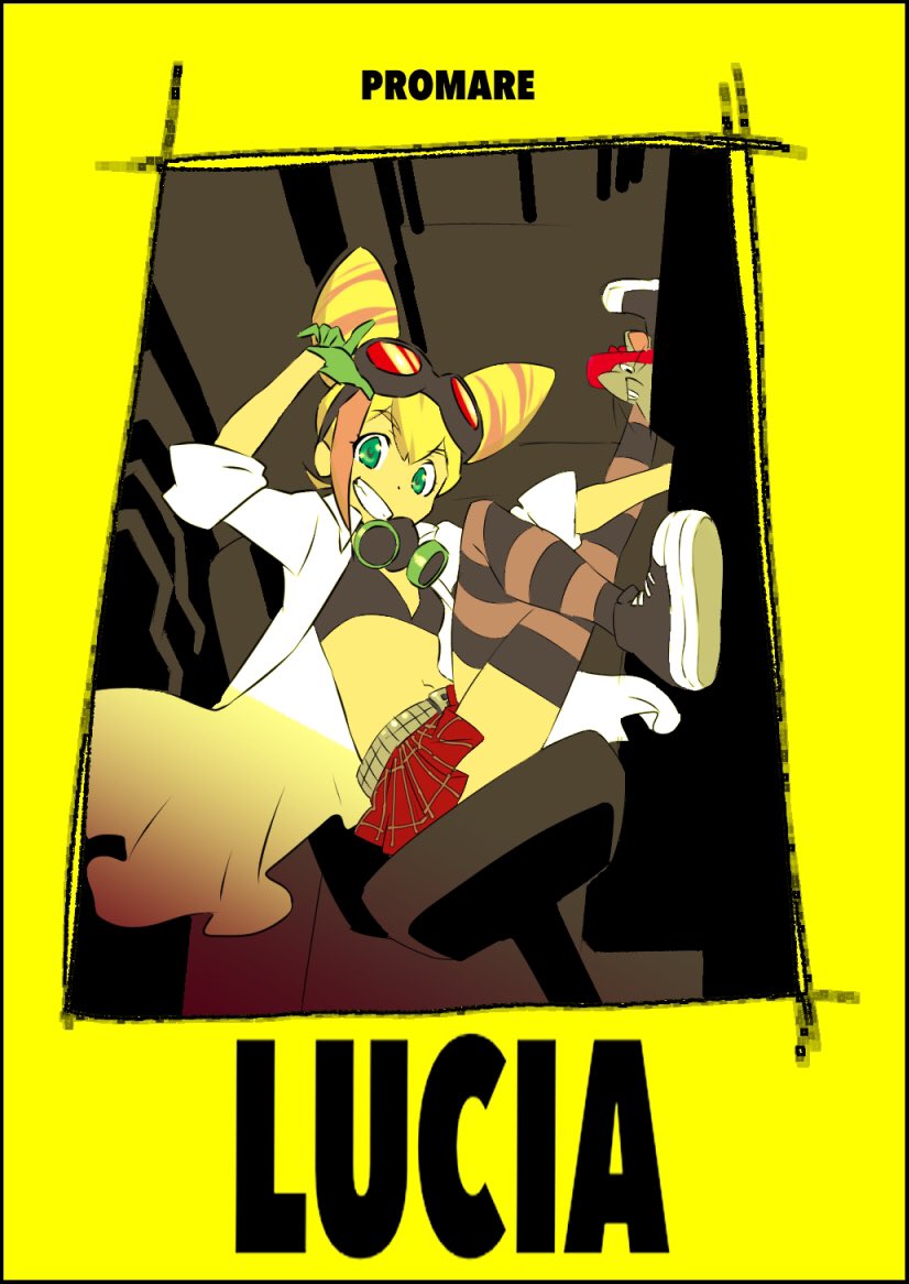 lucia fex and vinny (promare) drawn by tamura_eimi