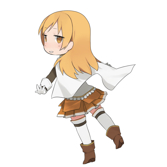 miki sayaka and tomoe mami (mahou shoujo madoka magica) drawn by tsuduya_(knt31)