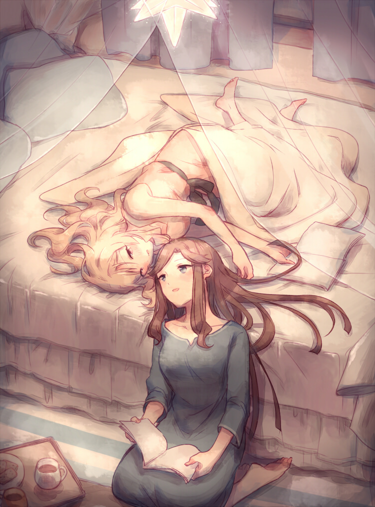 saijou claudine and tendou maya (shoujo kageki revue starlight) drawn by wato_(ko)
