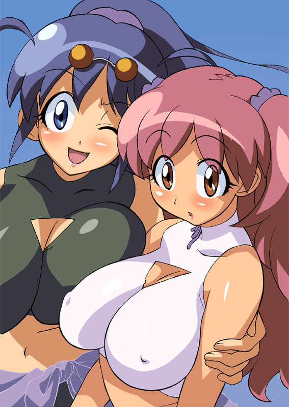 hinata natsumi and hinata aki (keroro gunsou) drawn by cirima