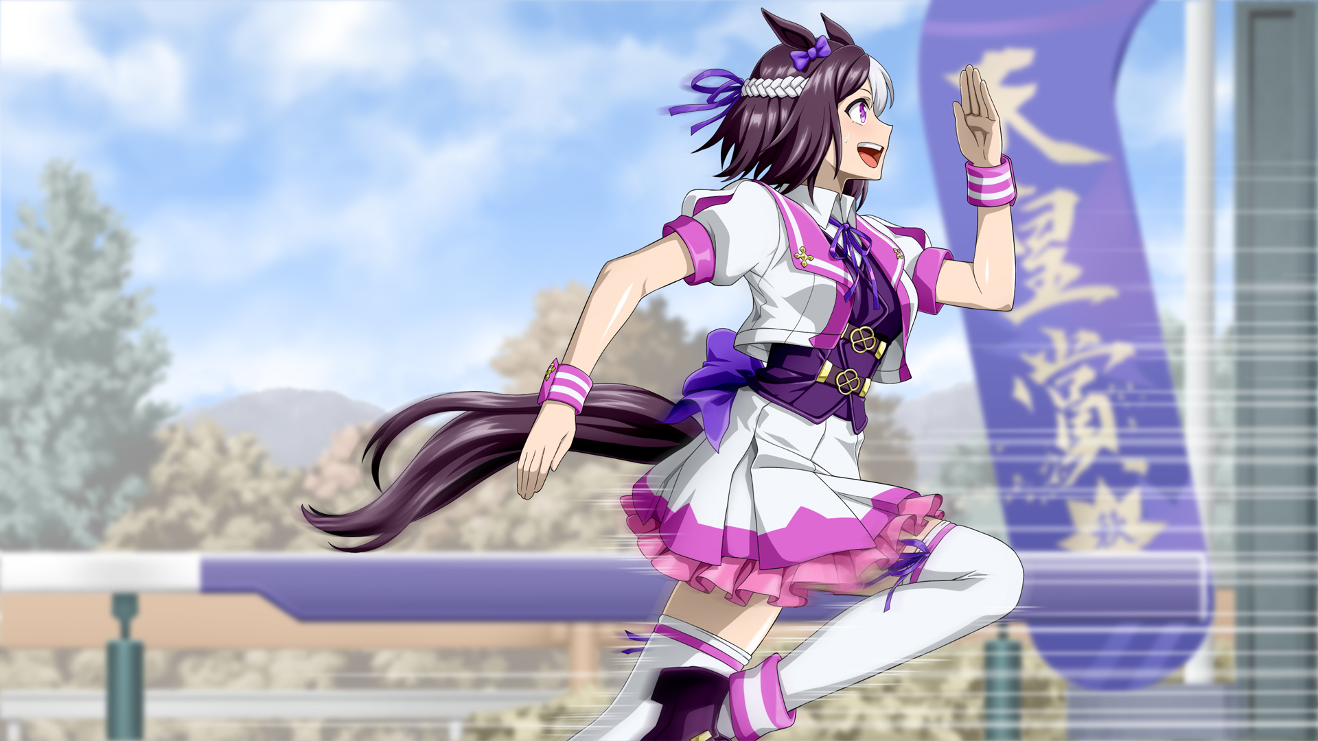 special week (umamusume) drawn by kitsutsuki_(dzgu4744