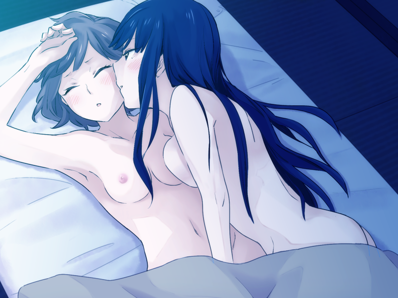 enoki sachi and nagatani megumi (okujou no yurirei-san) drawn by pe88y_(yu_tsugirls)