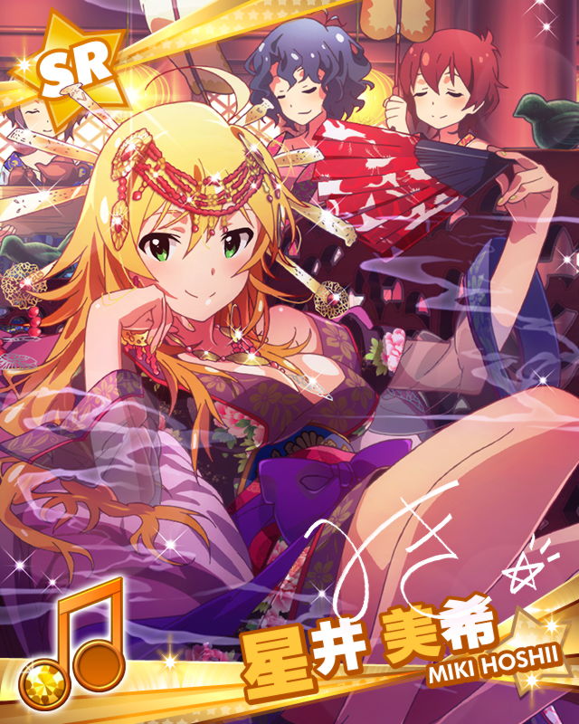 hoshii miki, makabe mizuki, toyokawa fuka, and julia (idolmaster and 1 more)