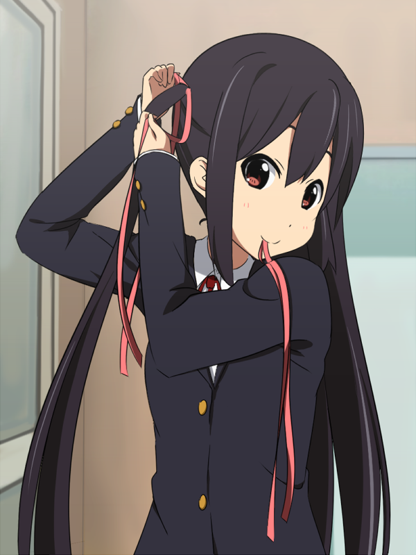 nakano azusa (k-on!) drawn by igashiko