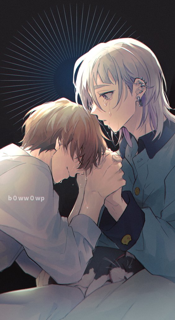 natsume ryu and ando shiki (paradox live) drawn by b0ww0wp