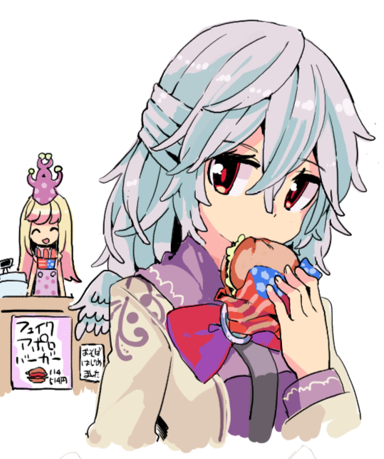 clownpiece and kishin sagume (touhou) drawn by aoi_kujira