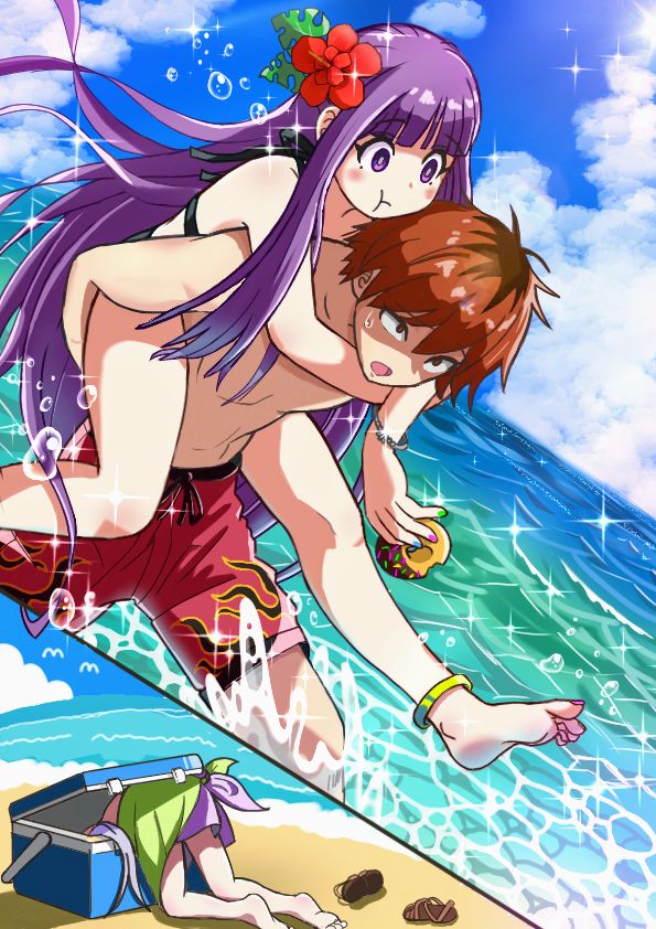 frieren, fern, and stark (sousou no frieren) drawn by chiefkai_2