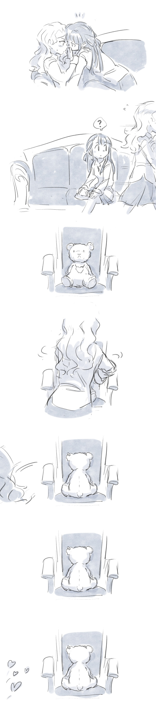 kagari atsuko and diana cavendish (little witch academia) drawn by mukiki