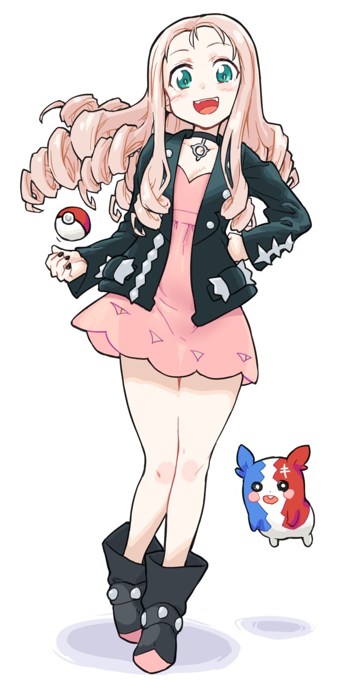 marnie, morpeko, and marie (pokemon and 2 more) drawn by monolith_(suibou_souko)