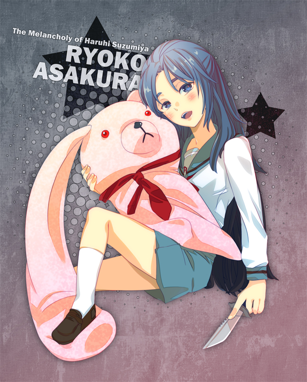 asakura ryoko (suzumiya haruhi no yuuutsu) drawn by arami_o_8