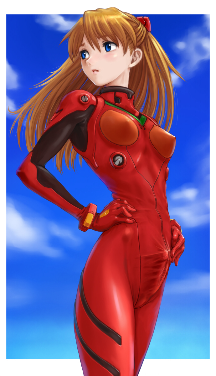 souryuu asuka langley (neon genesis evangelion) drawn by rasukaru