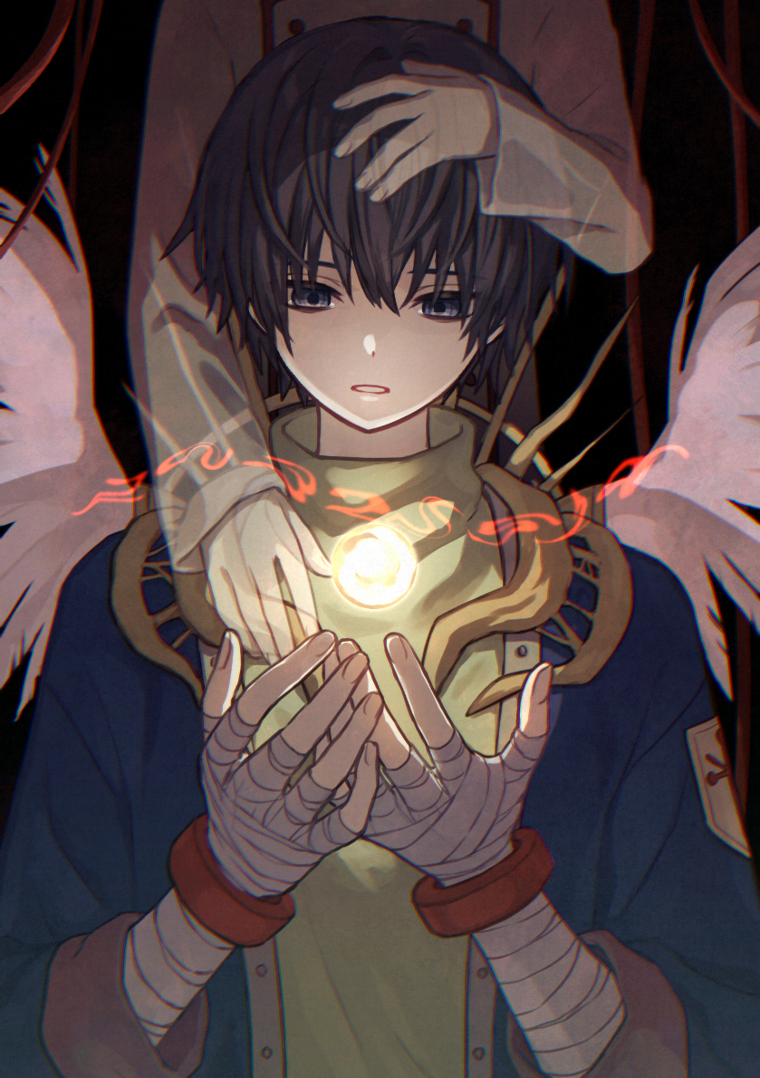 archangel and protagonist (baroque) drawn by niwoto_ki