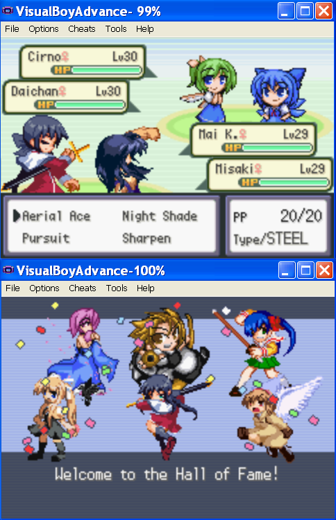 kirisame marisa, cirno, saigyouji yuyuko, daiyousei, kamio misuzu, and 4 more (touhou and 6 more)