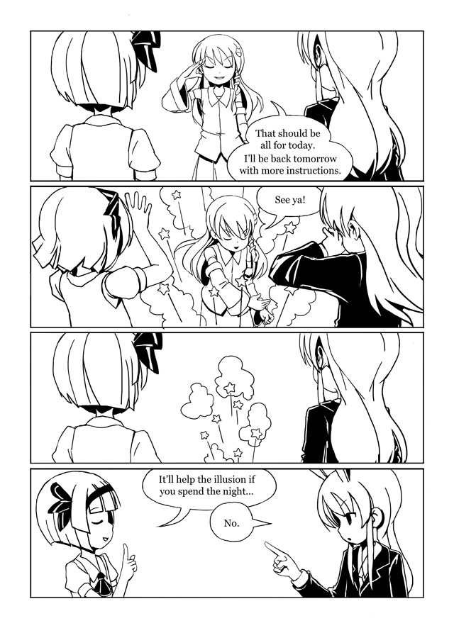 kochiya sanae, konpaku youmu, and reisen udongein inaba (touhou) drawn by sixten