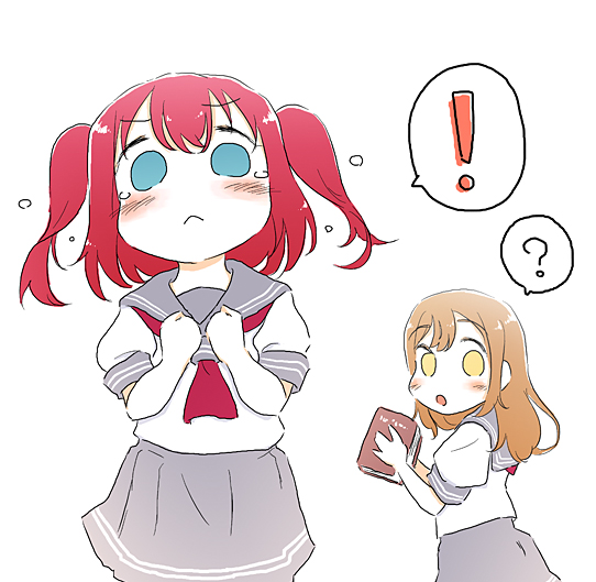 kunikida hanamaru and kurosawa ruby (love live! and 1 more) drawn by ast