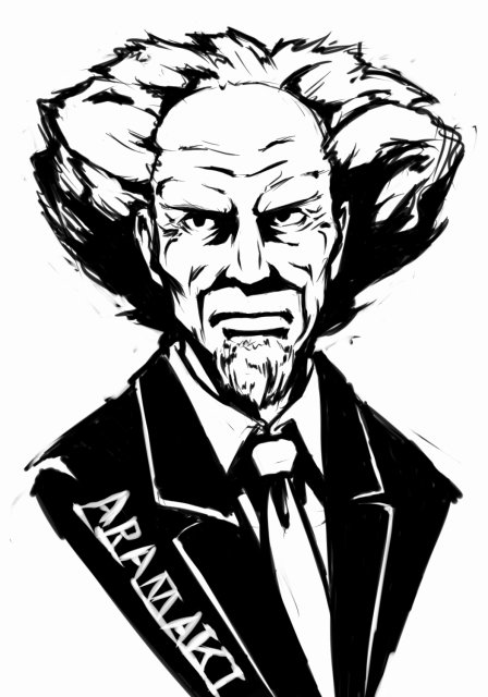 aramaki daisuke (ghost in the shell and 1 more) drawn by ina_(gokihoihoi)