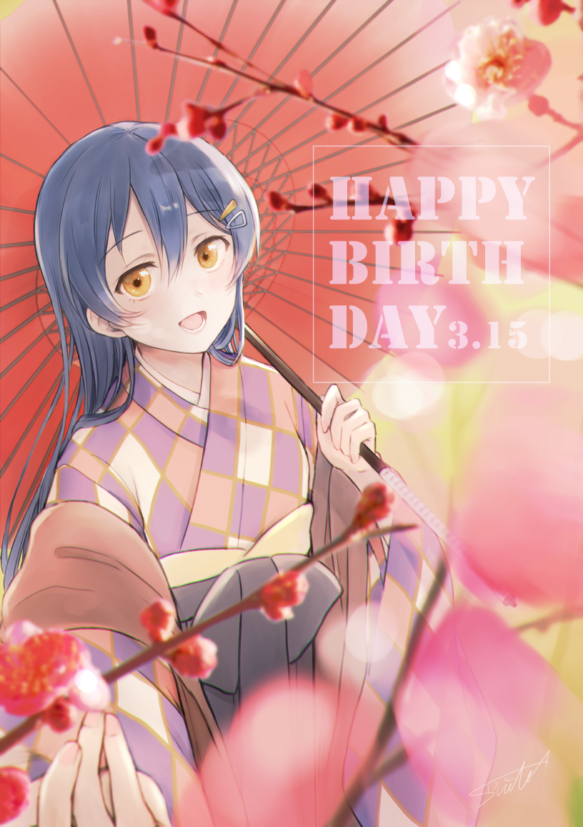 sonoda umi (love live! and 1 more) drawn by suito