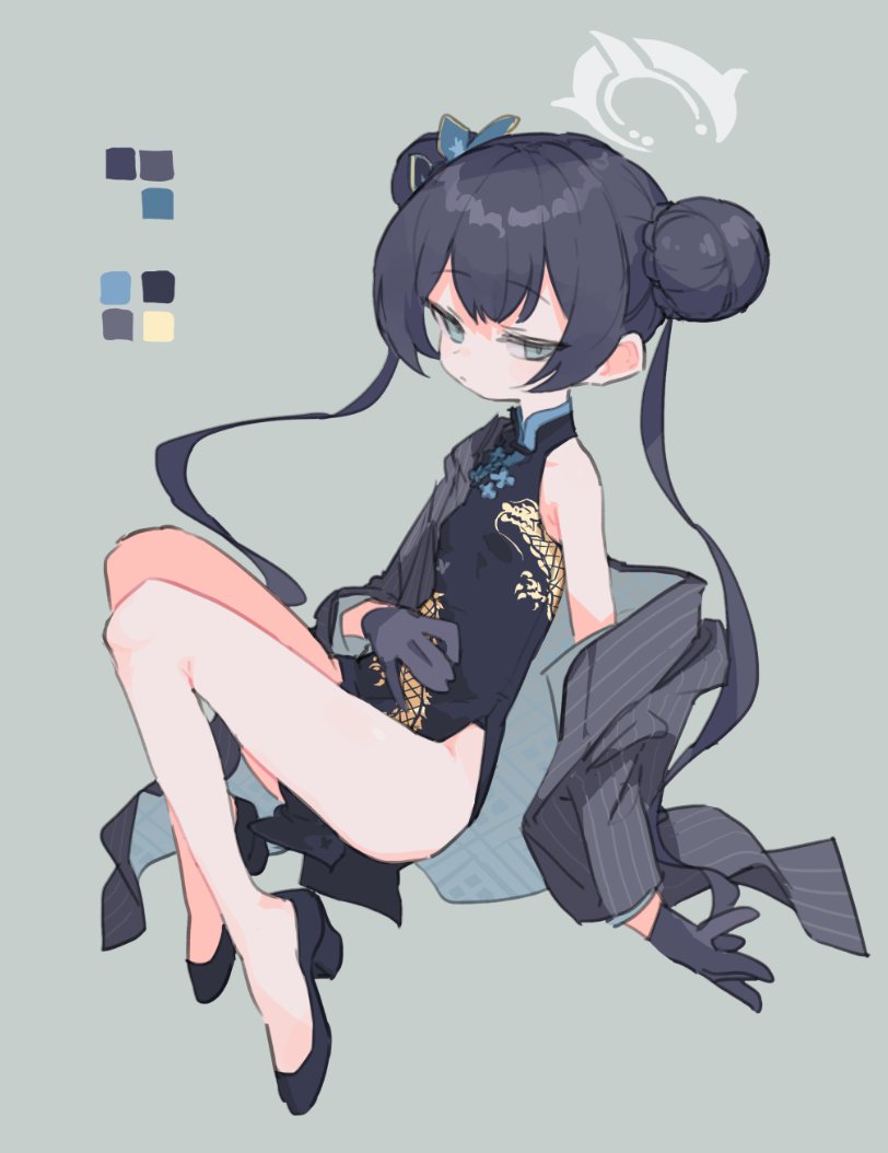 kisaki (blue archive) drawn by kasa_(hitori_sanka)