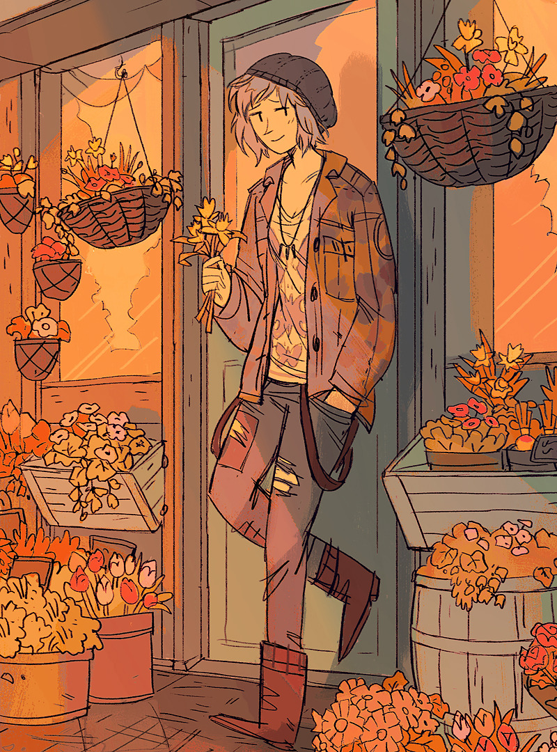 chloe price (life is strange and 1 more) drawn by mollifiable