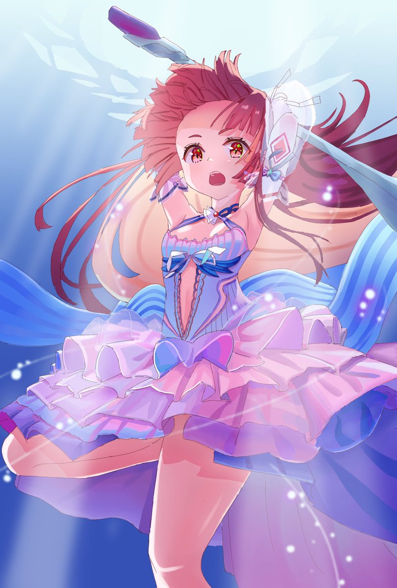 mizuhara aina (heaven burns red) drawn by poyoyon_panchi