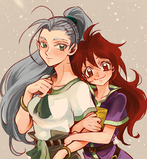 lina inverse and milina (slayers) drawn by tsuzuki_(flee_away)
