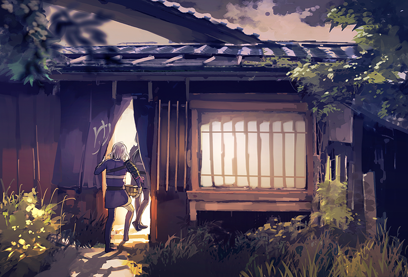 namazuo toushirou and honebami toushirou (touken ranbu) drawn by nuriko-kun
