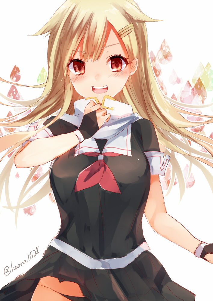 yuudachi and yuudachi kai ni (kantai collection) drawn by sakiryo_kanna